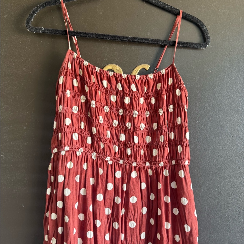GAP Polka Dot Brown and White Dress - Picture 3 of 3